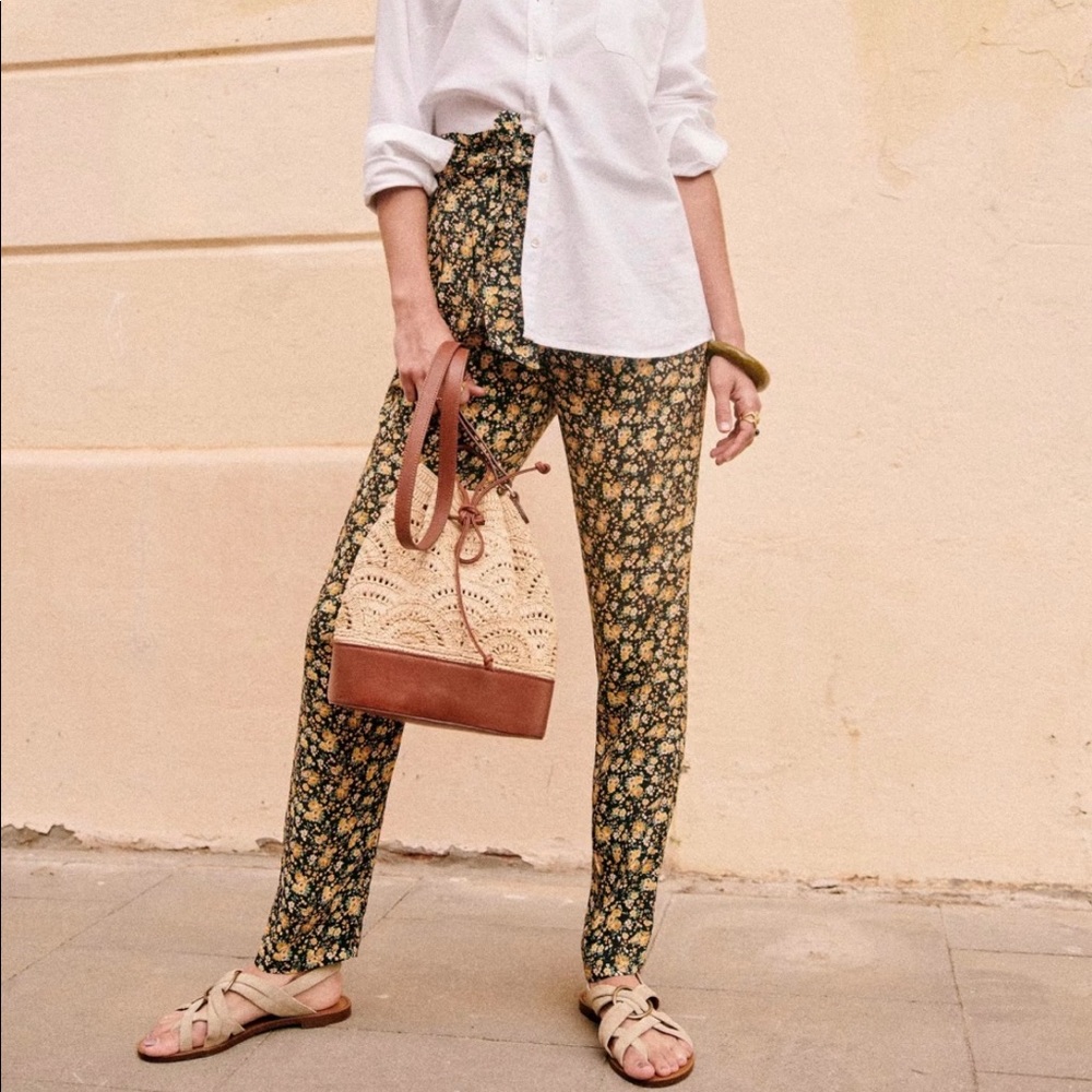 Sézane Austin trousers - floral